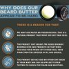 Outlaws and Gents Grooming Co. Beard and Body Butter - Bourbon Sandalwood Scented All-Natural Moisturizer for Men - Deeply Moisturizes Beard, Face, and Body