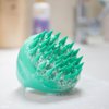 Generic Scalp Massager Hair Growth Scalp Scrubber with Soft Silicone & Dandruff Removal, Hair Shampoo Brush for Scalp Brush Head Massager, Dandruff Comb, Scalp Massage Tool, Psoriasis Comb, Green