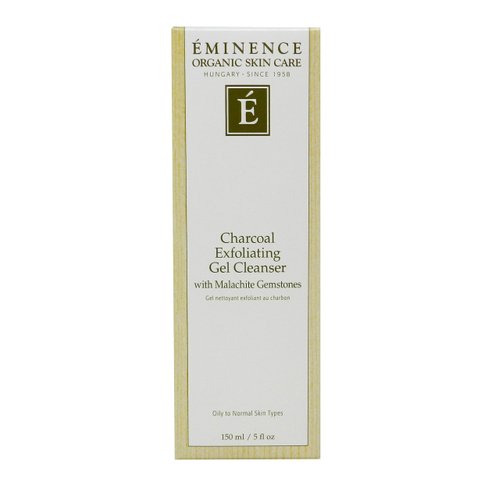 ÉMINENCE Charcoal Exfoliating Gel Cleanser, Unscented, 5 Oz