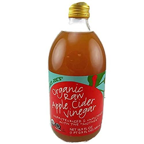 Trader Joe’s Organic Raw Apple Cider Vinegar with Mother Unpasteurized and Unfiltered