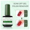 SULLMAR Gel Nail Polish Remover Kit - Gel Polish Remover with Nail Cuticle Oil, Quickly and Easily Remove Gel Nail Polish, Effectively Moisturizes and Strengthens