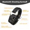ZOHAN 035 Bluetooth 5.0 Shooting Ear Protection Earmuff, Active Noise Canceling, Hearing Protection with Sound Amplification