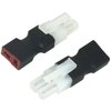 2 Pair ShareGoo Adapter Compatible with Big Tamiya Style to Deans T Style Plug Female Male Adapter for RC FPV Drone Car Truck Lipo NiMH Battery Charger ESC