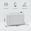 Hard Case Compatible with Analogue Pocket Handheld Game Console, Portable Mini Game Player Storage Bag for Video Games Cards, Charging Cable and Accessories (Box Only)-White