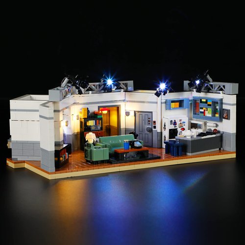 BRIKSMAX Led Lighting Kit for Seinfeld - Compatible with Lego 21328 Building Blocks Model- Not Include The Lego Set(Remote-Control Version)