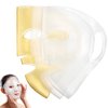 Ipetboom 3 Pcs Silicone Face Mask Holder Silicon Mask Cover Silicone Facial Mask Silicone Skin Mask for Sheet Prevent Evaporation Masks Face Care Tool