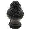 FDXGYH Brass Lamp Finial Solid Lamp Finial Cap Knob black Lamp Decoration for Lamp Shade harp holder clip-on lampshade