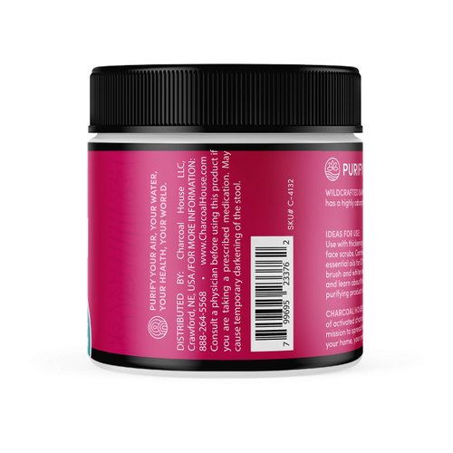 Charcoal House Activated Bamboo Charcoal Powder Food Grade - Beauty & Cosmetics - Use in Skin Care, Body Scrub, Facial Cleanser, Face Wash and More - Great for Teeth & Soap Making - 6 oz