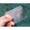PPhtony 5pcs Acrylic Makeup Mixing Tray Paint Pallet Mixing Palette with Thumb Hole for Painting Art Oil Painting Craft Cosmetic Makeup Palette (3.94x3.27inch, Clear)