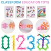 NEOACT 200PCS Building Blocks Kids Educational Building Toys Interlocking Plastic Connect Block Manipulatives for Preschool Kids Aged 3+, Creativity Kids Toys Classroom Kindergarten Toys
