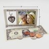 Those We Love Memorial Photo Frame with Vial for Ashes or a Keepsake, Funeral or Sympathy Gift for Loss of Loved One, For 2.5-inch by 2.25-inch photo, by Abbey & CA Gift