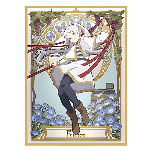 60 PCS Holographic Anime Card Sleeves for MTG/PTCG, 67X92mm Card Sleeves Compatible with Standard Size Board Game Trading Cards