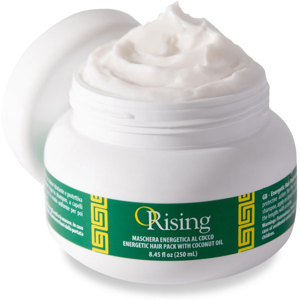 Orising Hydrating Hair Mask for Dry Hair - Made in Italy - Coconut Deep Conditioner for Dry Damaged Hair Hydration Treatment (8.45 Ounces)