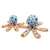 The Worthy Dog Otis Octopus Durable Chew-Resistant Squeaky Dog Toy - Soft and Safe for Indoor Play, Tough Enough for Outdoor Fun - Blue Small
