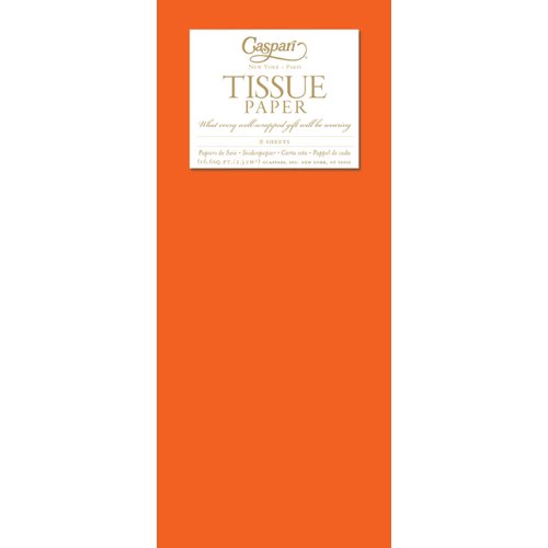 Entertaining with Caspari Tissue Paper, Orange, 8-Sheets