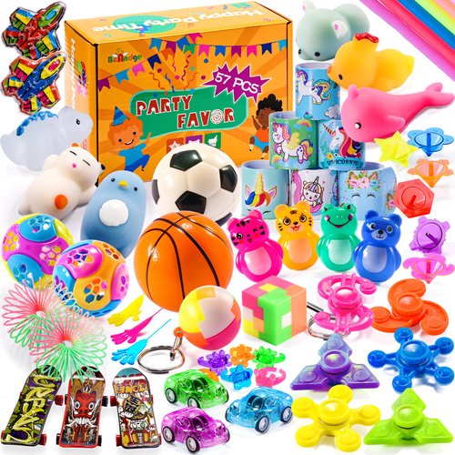 Claw Machine Prizes Toys Refill for Kids, Mini Small Toy Bulk Party Favors Birthday Goodie Bags S...