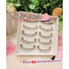 Dorisue False Eyelashes Super Natural Light Volume Short Length and light color lashes Soft Like Real Lashes Black False Eyelashes Charming Eye Lash Makeup (5 Pairs Set)