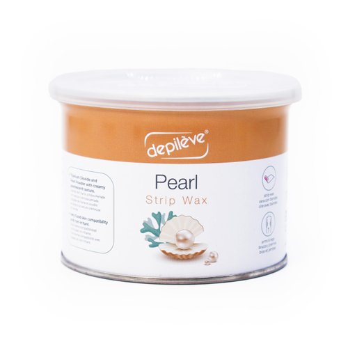 Depileve Hair Removal Wax - Pearl Rosin Full-Body Wax - Ideal for Dry, Flaking Skin - Soft and Gentle Waxing Pearls - Moisturizing Strip Wax - 14 oz