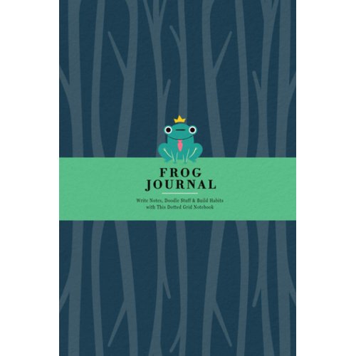 Frog Journal: Write Notes, Doodle Stuff & Build Habits with This Dotted Grid Notebook | Frog in a Pond