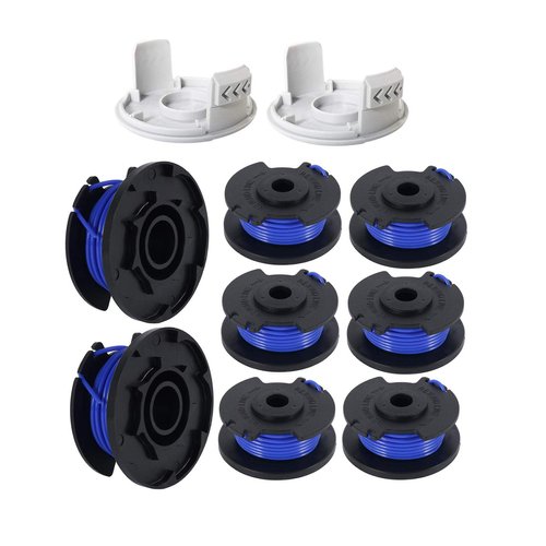 0.065 String Trimmer Spool Line for Ryobi One+ AC14RL3A, 0.065" Autofeed Replacement Spools for Ryobi 18V, 24V, and 40V Cordless Trimmers (10 Pack)