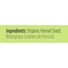 Spicely Organic Fennel Seeds 0.3 Oz Certified Gluten Free
