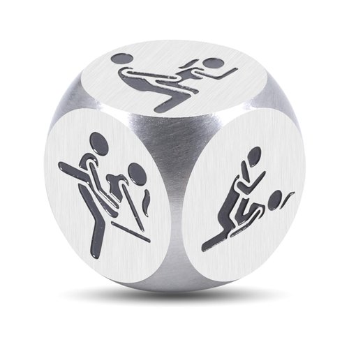 Date Night Dice, Funny Gag Gifts, Valentines Day Gifts for Him Her, White Elephant Gifts for Adults Funny, 6th 11th Anniversary Steel Gifts, Couples Games for Adults, Cool Wedding Gifts for Couples
