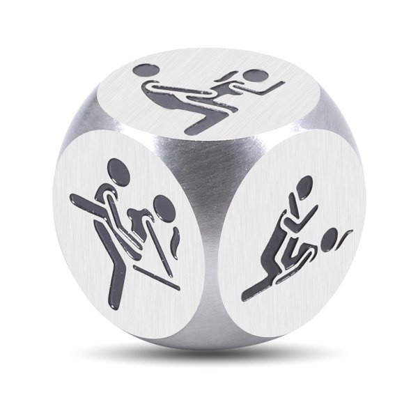 Date Night Dice, Funny Gag Gifts, Valentines Day Gifts for Him Her, White Elephant Gifts for Adults Funny, 6th 11th Anniversary Steel Gifts, Couples Games for Adults, Cool Wedding Gifts for Couples