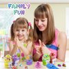 Elover Dual Color Ice Cream Soft Slime Making Kit Stretchy and Non-Sticky,Butter Slime Stress Relief Toy for Kids Partys,Girls & Boys Kids 6 7 8 9 10 11 12（13 Pack ）