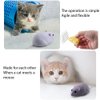 Dan&Dre Mouse Plush Toy Remote Control Mouse Toy Cat Toys Realistic Comfortable Plush Rat Toy Fake Rat Mouse Toy