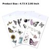 Ooopsiun Luminous Butterfly Temporary Tattoos for Girls - 12 Sheets Glow in The Dark Butterfly Stickers Party Favors Decorations for Kids Girls