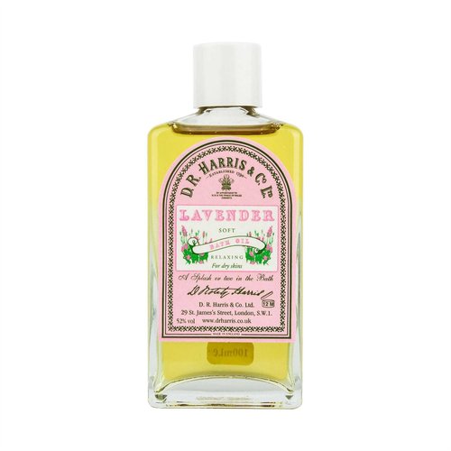 D R Harris Lavender Bath Oil 100ml