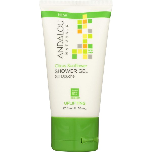 ANDALOU NATURALS Citrus Sunflower Uplifting Shower Gel, 50 ML