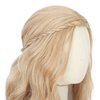 Yan Dream Long Wavy Blonde Hair Princess Halloween Costume Wig