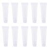 Wowlife 8ml Mini Clear Empty Lip Gloss Balm Container Soft Tubes Makeup Box (10 Pcs)
