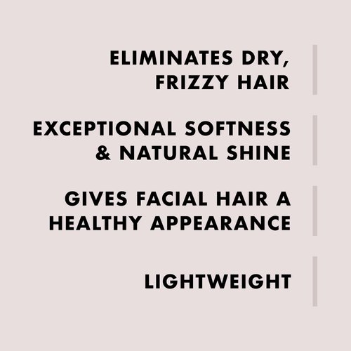 Hanz de Fuko Vegan Hair and Beard Oil – Hydrating Oil for Softer, Smoother Hair– Supports Growth and Beard Health – 1.76 oz.