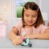 Baby Born MINIS Playset - Light Skin Tone Doll with Blue Eyes, Scooter & Helmet Accessory, Includes Reusable Carrying Case for On-The-Go Playtime