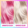 Punky Colour Off Hair Dye Remover Kit, Safely Removes Temporary, Semi-Permanent, Demi-Permanent, and Permanent Hair Colors, Easy and Gentle Hair Color Removal Solution