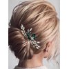 Yean Crystal Bridal Hair Comb Wedding Hair Piece Rhinestone Hair Accesories for Bride and Women