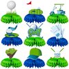 9 Pcs Golf Centerpieces Golf Party Decorations Golf Table Decorations Golf Birthday Party Decorations Golf Party Supplies