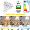 MikeWin MR16 LED Bulb 10Pack,5W 12V, GU5.3 Bi-Pin Base,50-Watt Equivalent,2700K Warm White,Non-Dimmable MR16 LED Spot Light Bulbs for Indoor Outdoor Landscape Track Lighting