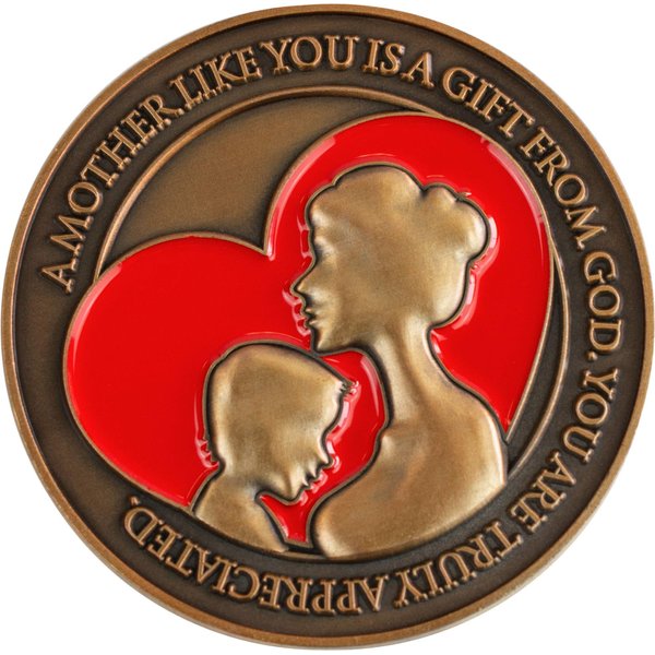 Mothers Coin, I Love You Mom Token of Appreciation, Gift for Mom, Mother's Day or Birthday Gifts for Mom from Son, Daughter, or Husband. Proverbs 31:28, Gift Idea for Women Who Have Everything