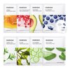 DWDiWen 8PCS Facial Sheet Mask,Hydrating Face Mask,Moisturizing Sheet Mask for All Skin Types