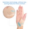 Velpeau Elastic Thumb Support Brace Layer (2 PCS) - Soft Thumb Compression Sleeve Protector for Relieving Pain, Arthritis, Joint Pain, Tendonitis, Sprains, Sports (Medium)