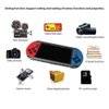 1000 Games Built-in 5.1" 8GB 128Bit Video Game Console Dual Joystick Handheld Retro Game Console Built-in 10000 Free Games HD Video Player TV Output