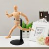 10 Pcs Doll Stand Action Figure Stands Doll Display with Expandable Waist Wire for 8" to 12" Dolls and Action Figure Dolls Accessories 2 Styles