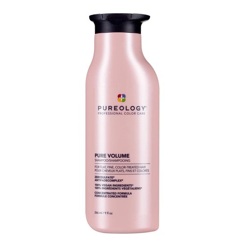 Pureology Pure Volume Shampoo | For Flat, Fine, Color Treated or Natural Hair | Adds Lightweight Volume and Body | Clarifies Buildup | Sulfate Free Shampoo | Vegan
