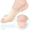 Bunion Corrector and Orthopedic Pain Relief Gel Pad Sleeve Toe Separator for Men and Women With Non-Slip Grip Insert and Heel Band Cushions Hammer Toe, Overlapping Toe, Improves Toe Realignment