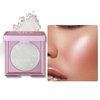 MAEPEOR Face Highlighter Palette 8 Colors Smooth Shimmer Highlighter Palette Longlasting Shiny Face Illuminator Highlighter Makeup (01 Pearl White)