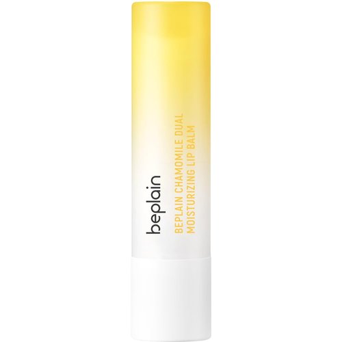 beplain Chamomile Intense Moisturizing Lip balm (0.13oz, 3.6g) | Dual core Lip moisturizer for dry, cracked, sensitive lips | Natural Daily Lip Care