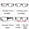 TruVision Readers Reading Glasses - 9504H - 1 Pack - Sun Black - 1.50